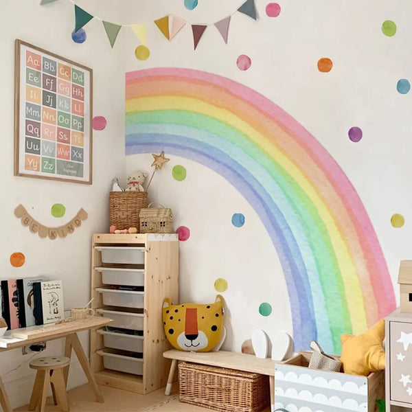 WANDKIND Lot de 60 stickers muraux pour chambre de bébé V336 - Cercles -  Décoration murale pour chambre d'enfant - Points de colle - Différentes  couleurs (vieux rose) : : Bébé et Puériculture