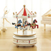 Boîtes à musique manège carrousel en bois Three Hugs - Puériculture, Mode et Accessoires de bébé