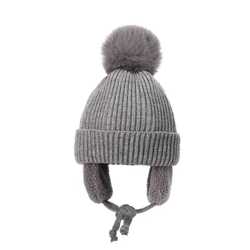 Bonnet d'hiver pour enfants protège-oreilles