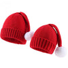 Bonnet de Noël en tricot rouge pour enfant et parent Three Hugs - Puériculture, Mode et Accessoires de bébé