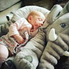 Gros doudou oreiller éléphant gris pour bébé Three Hugs - Puériculture, Mode et Accessoires de bébé