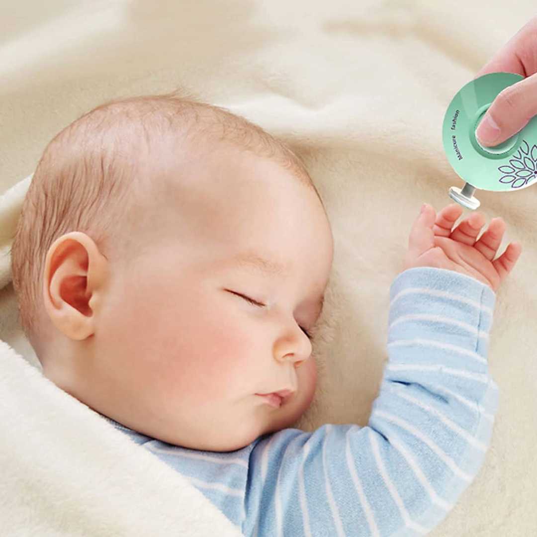 COUPE-ONGLES ÉLECTRIQUE POUR bébé, polissage léger et silencieux pour EUR  8,44 - PicClick FR