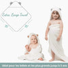 Serviette de bain bébé extra doux en Bambou ITeddy Bear™ -Three-Hugs Three Hugs - Puériculture, Mode et Accessoires de bébé Three Hugs - Puériculture, Mode et Accessoires de bébé Kits de toilette